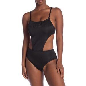 Juicy Couture Embossed Cutout One Piece Bikini